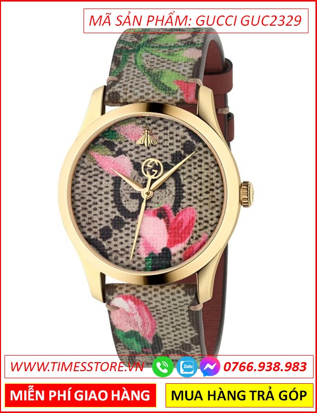 dong-ho-nu-gucci-g-timeless-pink-blooms-print-day-da-timesstore-vn