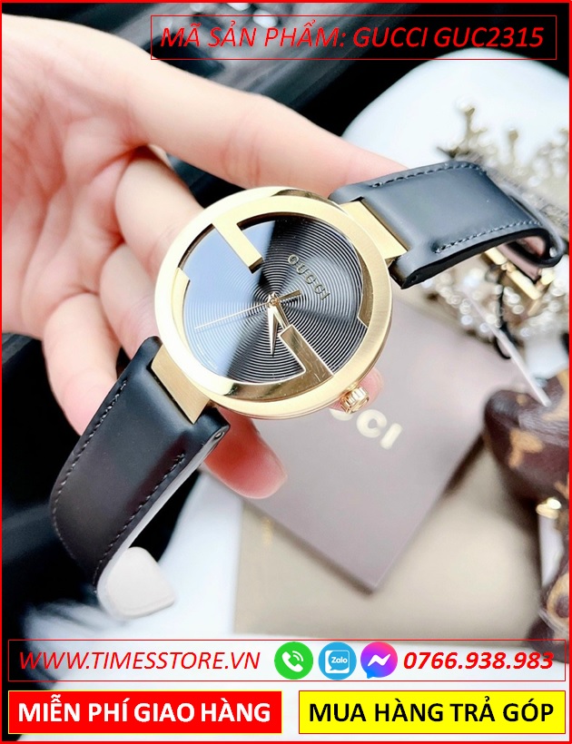 dong-ho-nu-gucci-interlocking-lady-mat-den-vang-gold-day-da-timesstore-vn