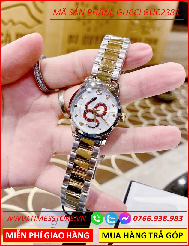 dong-ho-nu-gucci-timeless-mat-hinh-con-ran-day-demi-gold-timesstore-vn