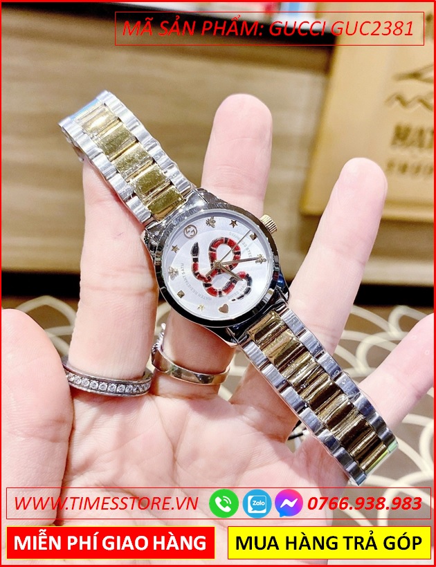 dong-ho-nu-gucci-timeless-mat-hinh-con-ran-day-demi-gold-timesstore-vn