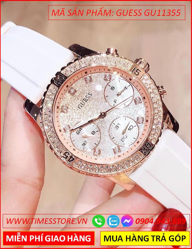 dong-ho-nu-guess-mat-tron-dinh-da-swarovski-rose-gold-day-silicone-trang-thoi-trang-dep-timesstore-vn