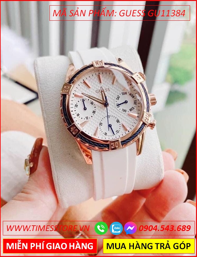 dong-ho-nu-guess-mat-tron-rose-gold-day-silicone-trang-timesstore-vn