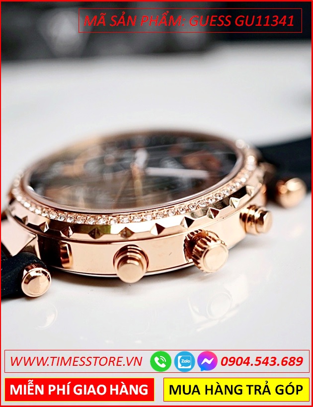 dong-ho-nu-guess-mat-tron-xanh-dinh-da-swarovski-rose-gold-day-silicone-thoi-trang-dep-timesstore-vn