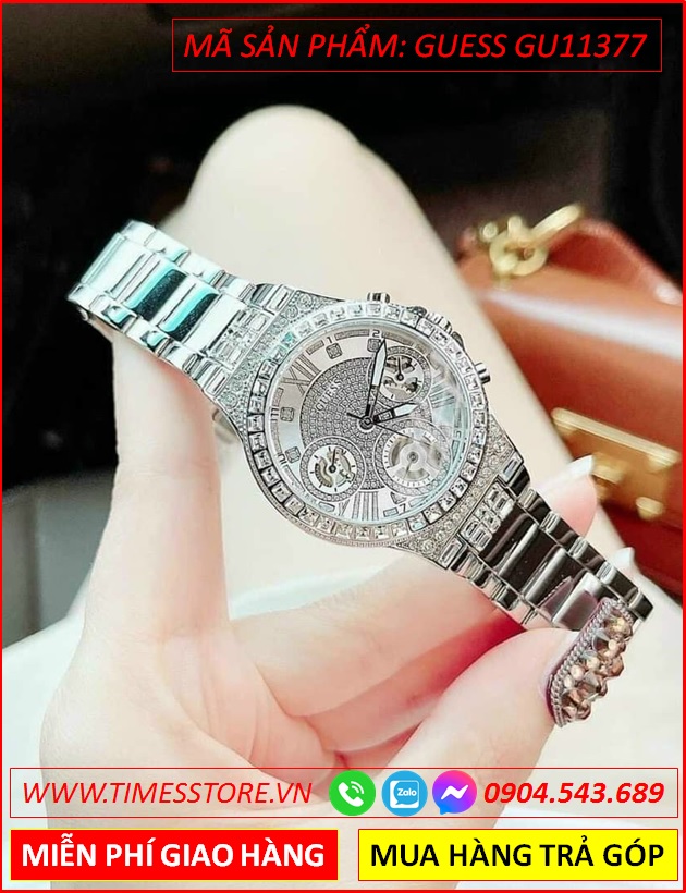 dong-ho-nu-guess-moonlight-dinh-da-swarovski-day-kim-loai-timesstore-vn