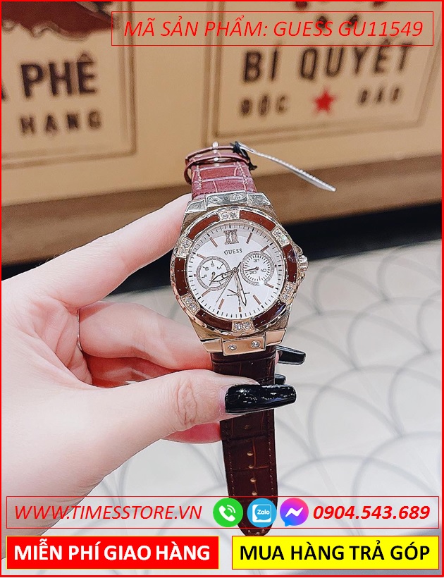 dong-ho-nu-guess-tua-hublot-mat-trang-dinh-da-day-da-do-timesstore-vn