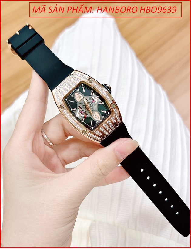 dong-ho-nu-hanboro-dinh-da-swarovski-rose-gold-day-cao-su-timesstore-vn