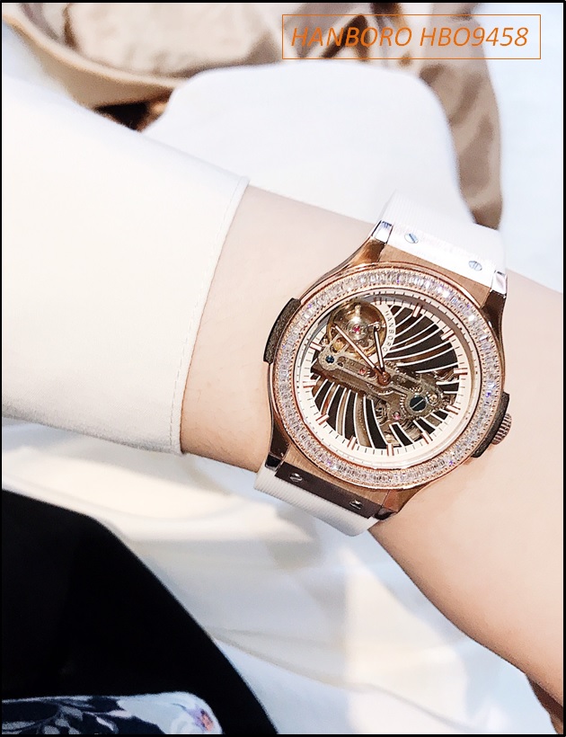 dong-ho-nu-hanboro-co-tu-dong-automatic-ho-tim-rose-gold-silicone-trang-dep-gia-re-timesstore