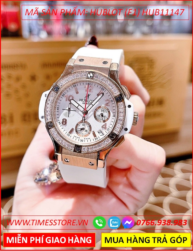 dong-ho-nu-hublot-f1-6-kim-da-rose-gold-silicone-trang-timesstore-vn