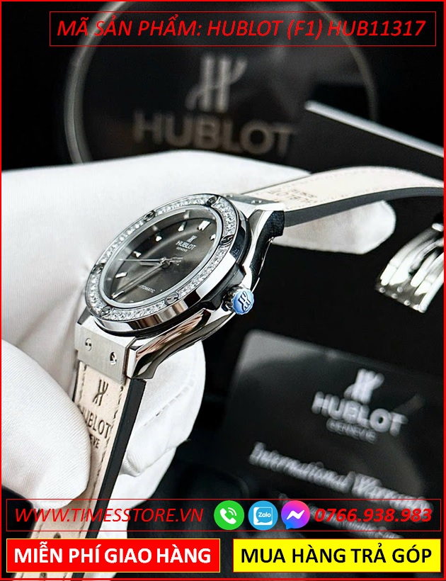 dong-ho-nu-hublot-f1-automatic-mat-tron-dinh-da-day-silicone-xam-timesstore-vn