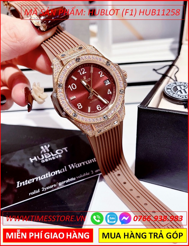 dong-ho-nu-hublot-f1-bigbang-one-click-automatic-da-rose-gold-sillicone-nau-timesstore-vn