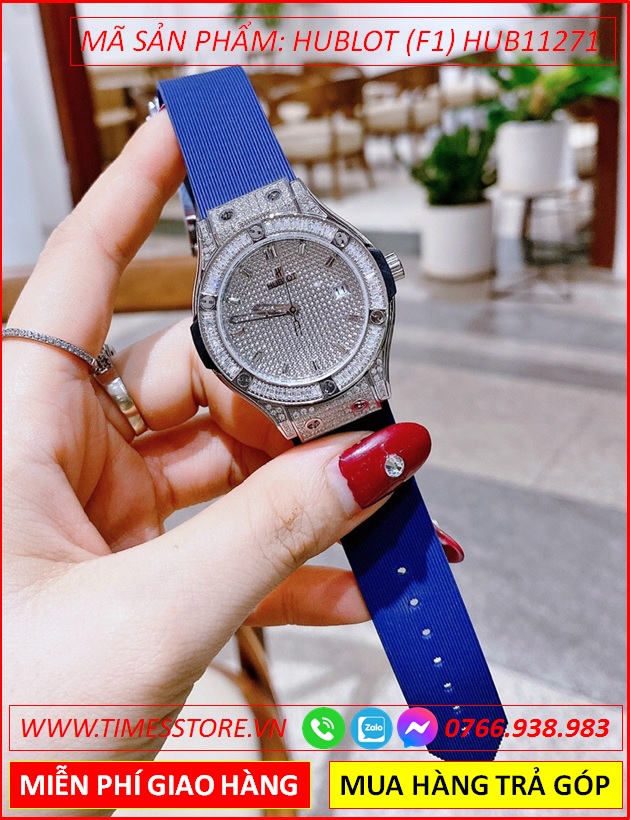 dong-ho-nu-hublot-f1-classic-fusion-full-da-silicone-xanh-timesstore-vn