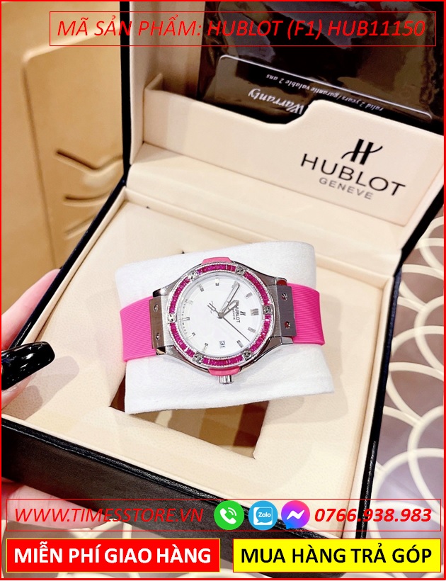 dong-ho-nu-hublot-f1-geneve-day-silicone-hong-timesstore-vn