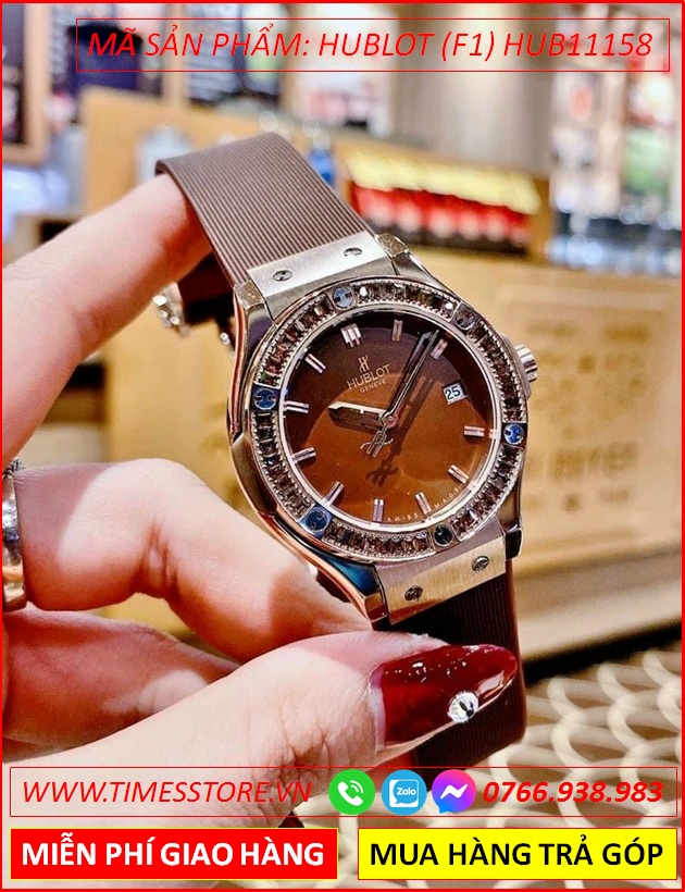 dong-ho-nu-hublot-f1-geneve-dinh-da-day-silicone-nau-timesstore-vn