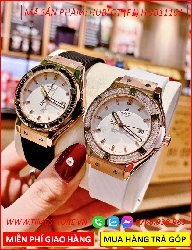 dong-ho-nu-hublot-f1-geneve-mat-trang-rose-gold-silicone-timesstore-vn