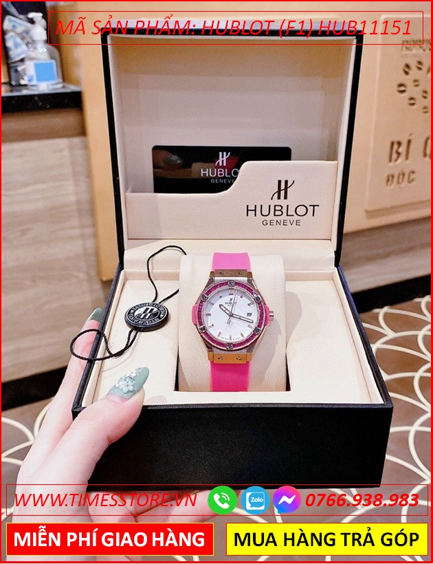 dong-ho-nu-hublot-f1-geneve-rose-gold-silicone-hong-timesstore-vn