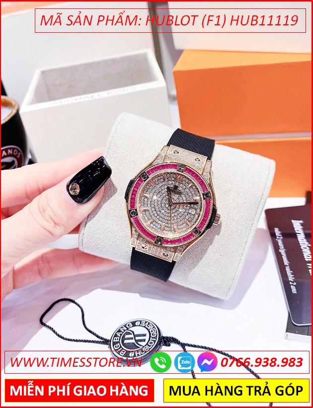 dong-ho-nu-hublot-f1-mat-vien-da-hong-day-silicone-timesstore-vn