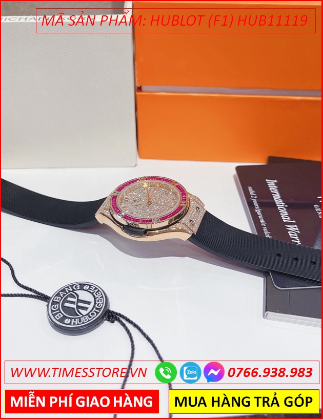 dong-ho-nu-hublot-f1-mat-vien-da-hong-day-silicone-timesstore-vn