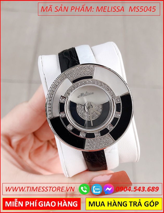 dong-ho-nu-melissa-bulgari-mat-tron-xoay-dinh-da-silver-day-da-hai-mau-trang-den-thoi-trang-dep-gia-re-timesstore-vn