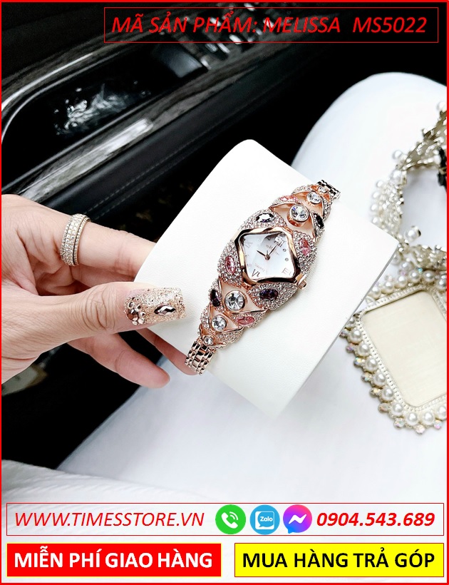 dong-ho-nu-melissa-for-ladies-dinh-da-nhieu-mau-lac-tay-rose-gold-thoi-trang-dep-gia-re-timesstore-vn