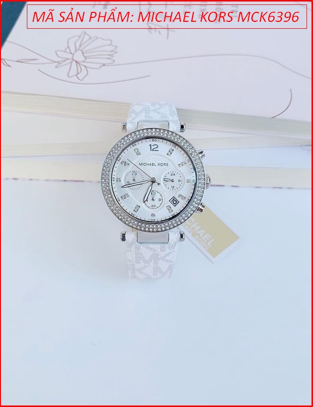 dong-ho-nu-michael-kors-chronograph-parker-day-da-trang-logo-timesstore-vn