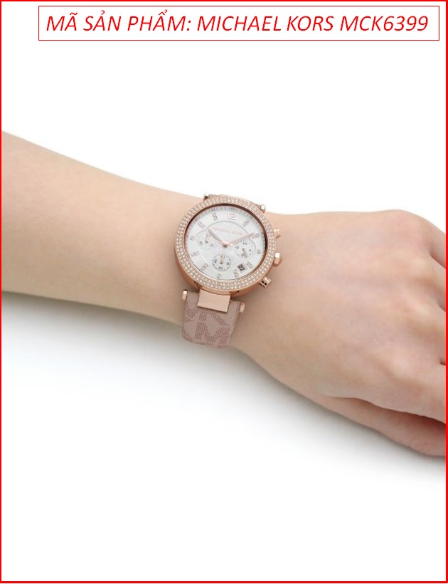 dong-ho-nu-michael-kors-chronograph-parker-rose-gold-day-da-hong-logo-timesstore-vn