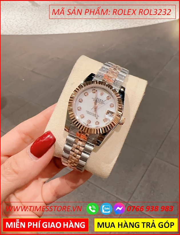 dong-ho-nu-rolex-f1-mat-trang-nieng-khia-day-demi-timesstore-vn