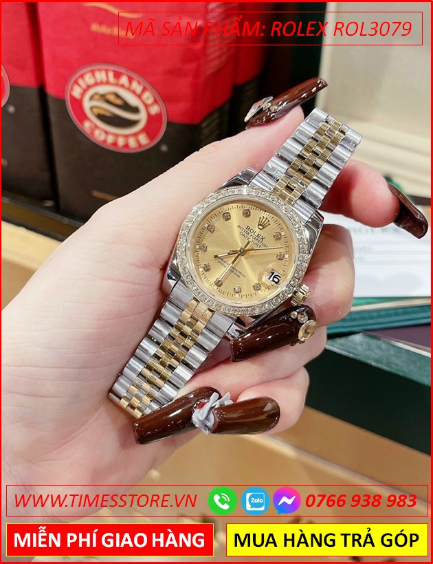 dong-ho-nu-rolex-lady-date-just-f1-mat-vang-day-demi-timesstore-vn