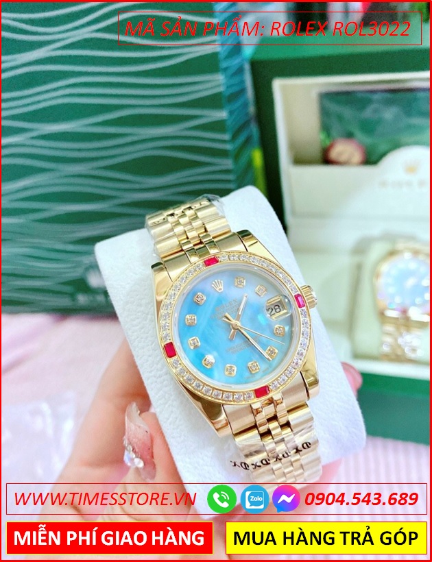 dong-ho-nam-rolex-sieu-cap-replica-1-1-mat-xanh-duong-swarovski-vang-full-gold-dep-gia-re-timesstore-vn