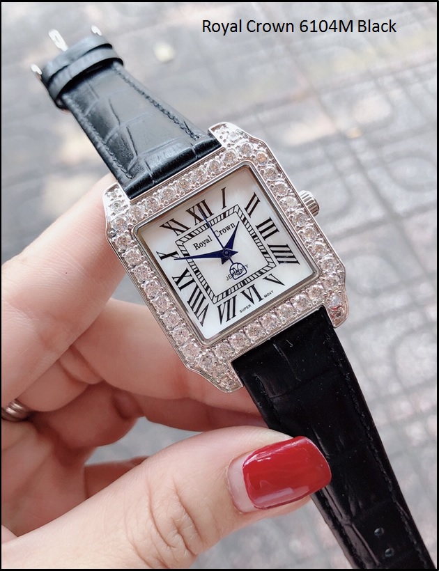 dong-ho-nu-royal-crown-6104m-black-swarovski-mat-vuong-day-da-mau-den-dep-gia-re-times-store-vn
