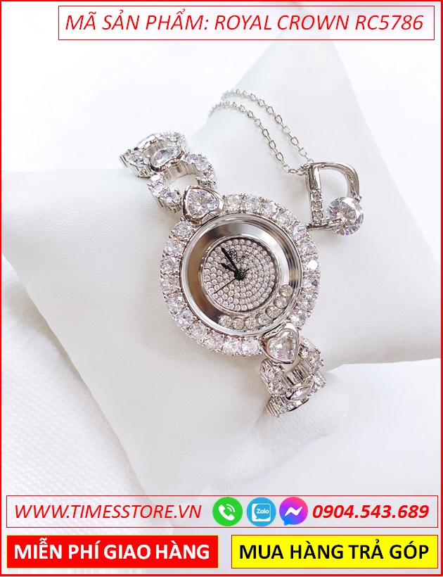 dong-ho-nu-royal-crown-tua-chopard-full-da-swarovski-timesstore-vn