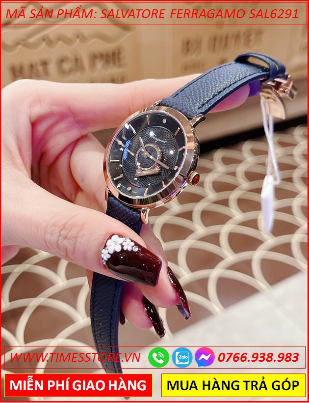 dong-ho-nu-salvatore-ferragamo-minuetto-mat-den-day-da-xanh-timesstore-vn