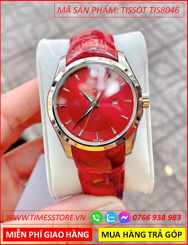 dong-ho-nu-tissot-1853-mat-tron-do-silver-day-da-do-thoi-trang-dep-gia-re-timesstore-vn