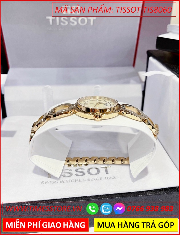 dong-ho-nu-tissot-flamingo-mat-tron-lac-tay-vang-gold-timesstore-vn