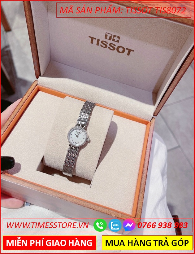 dong-ho-nu-tissot-mat-tron-dinh-da-day-kim-loai-timesstore-vn