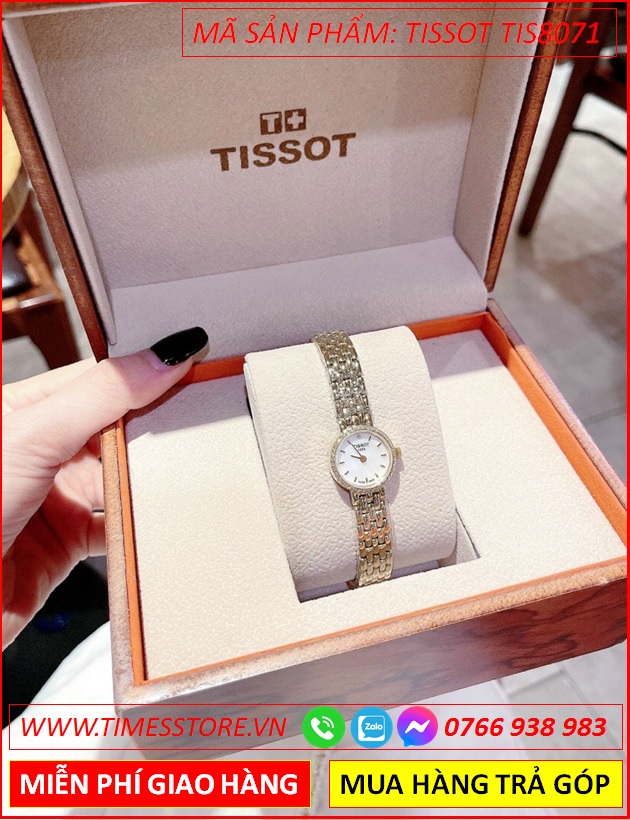 dong-ho-nu-tissot-mat-tron-dinh-da-day-vang-gold-timesstore-vn