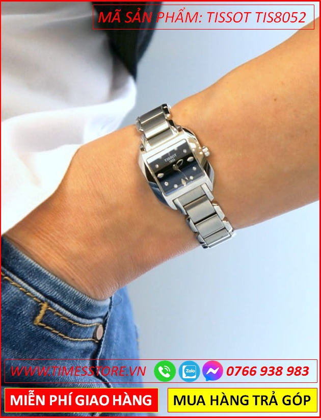 dong-ho-nu-tissot-mat-vuong-den-day-kim-loai-timesstore-vn