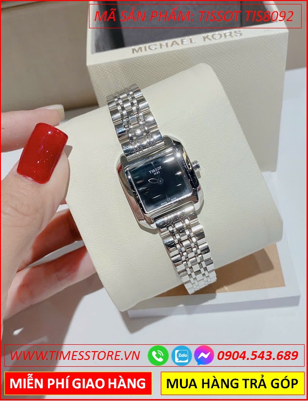 dong-ho-nu-tissot-mat-vuong-den-day-kim-loai-timesstore-vn