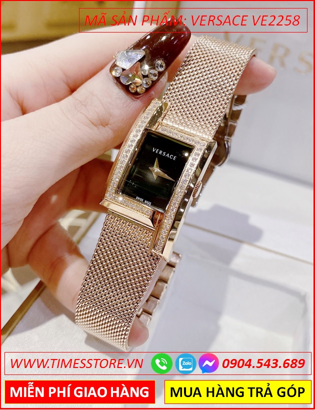 dong-ho-nu-versace-greca-icon-mat-den-day-mesh-luoi-rose-gold-timesstore-vn