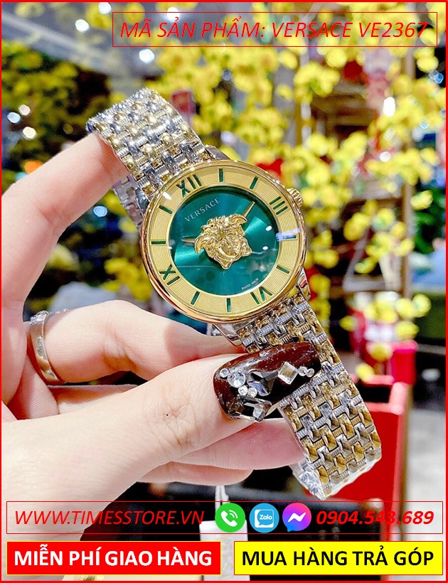 dong-ho-nu-versace-medusa-mat-tron-xanh-la-day-demi-timesstore-vn