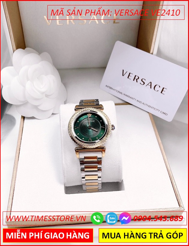 dong-ho-nu-versace-v-motif-mat-tron-xanh-day-demi-gold-timesstore-vn