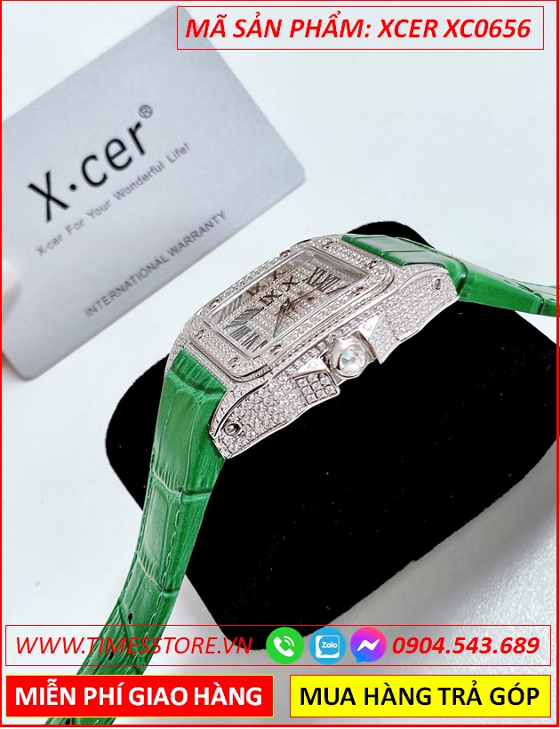 dong-ho-nu-xcer-mat-vuong-full-da-swarovski-day-da-xanh-la-timesstore-vn