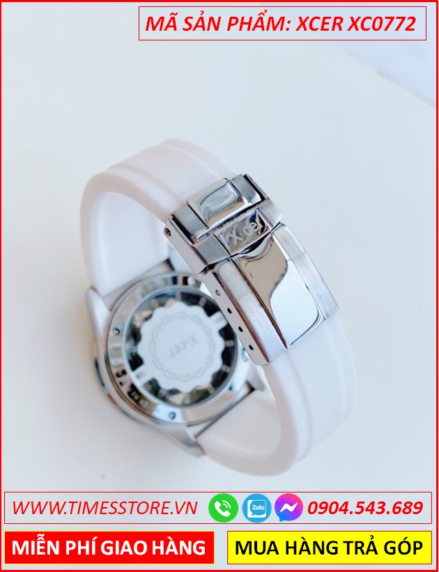 dong-ho-nu-xcer-mat-xoay-dinh-da-swarovski-day-silicone-trang-timesstore-vn