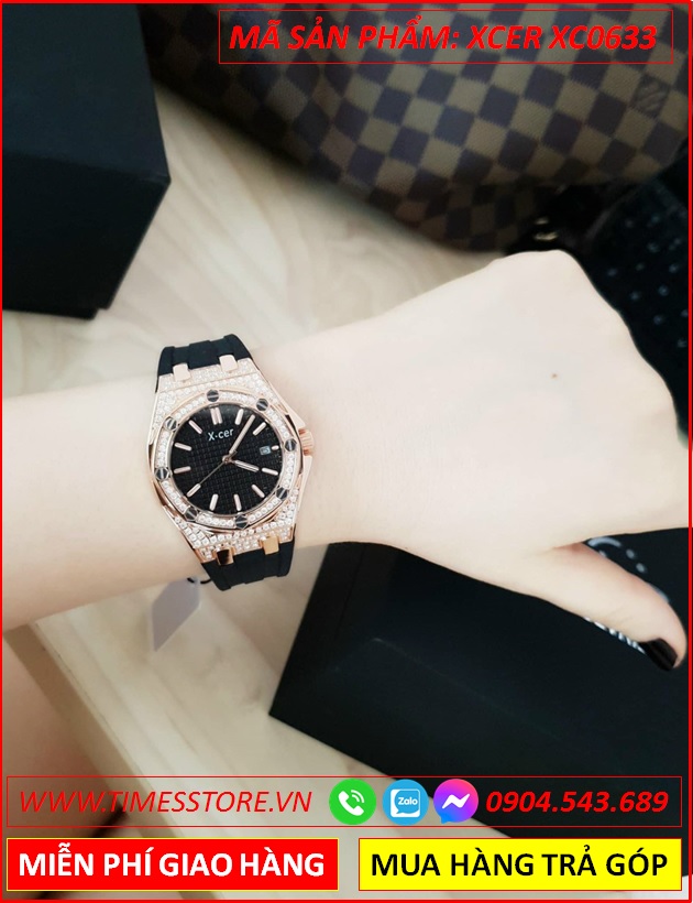 dong-ho-nu-xcer-tua-hublot-da-swarovski-rose-gold-day-cao-su-timesstore-vn