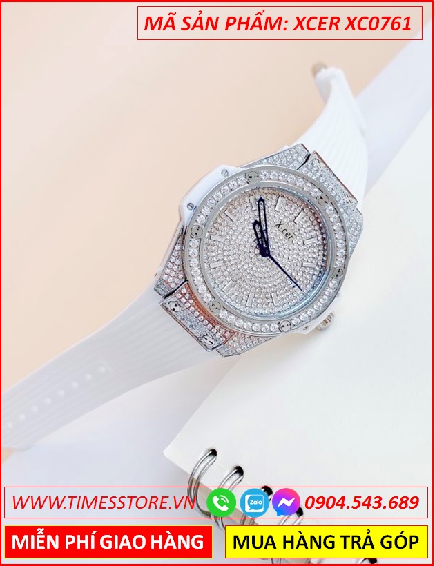 dong-ho-nu-xcer-tua-hublot-mat-full-da-swarovski-day-sillicone-trang-timesstore-vn