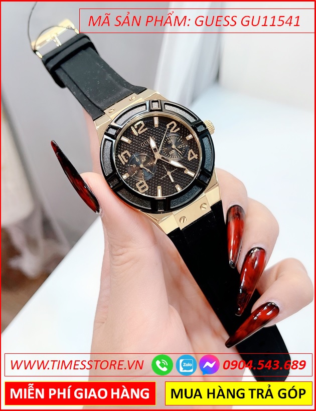 dong-ho-unisex-guess-analog-mat-tron-den-day-silicone-timesstore-vn