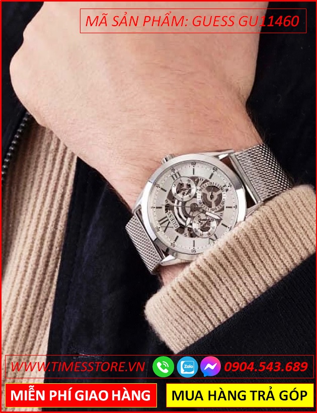 set-dong-ho-nam-guess-mat-tron-lo-co-day-mesh-luoi-timesstore-vn