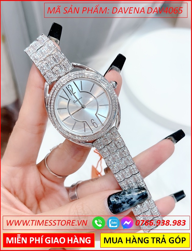 set-dong-ho-nu-davena-mat-tron-day-kim-loai-full-da-swarovski-timesstore-vn