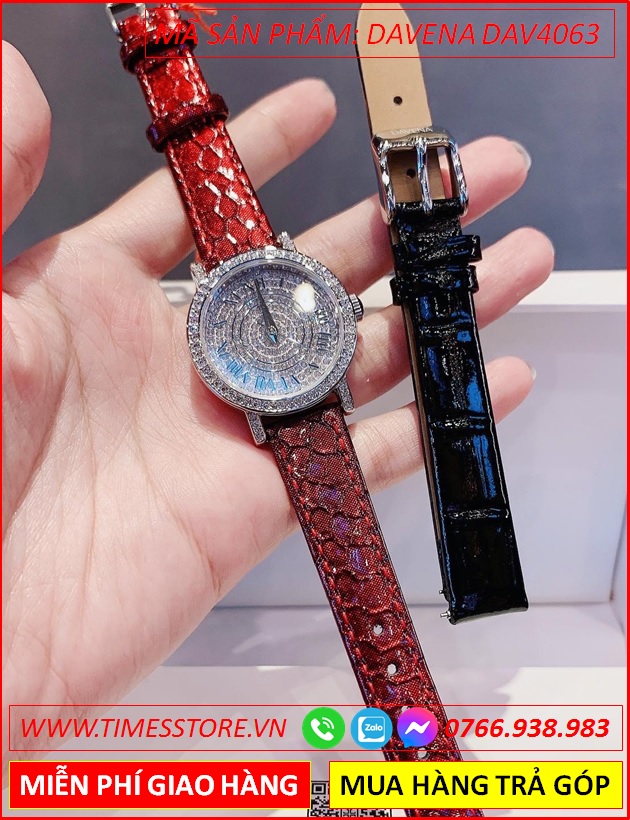 set-dong-ho-nu-davena-mat-tron-full-da-swarovski-day-da-do-ruou-timesstore-vn