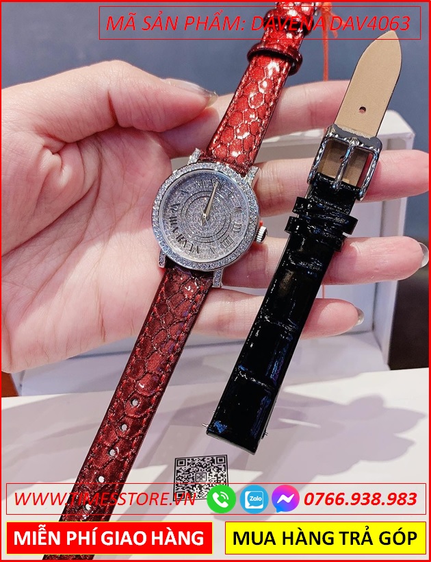 set-dong-ho-nu-davena-mat-tron-full-da-swarovski-day-da-do-ruou-timesstore-vn