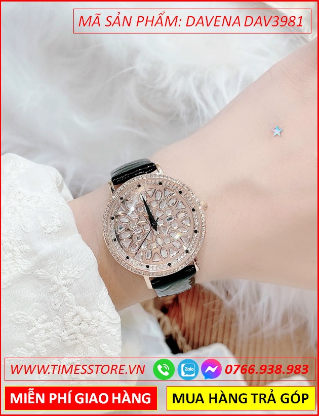 set-dong-ho-nu-davena-mat-tron-pha-le-dinh-full-da-swarovski-rose-gold-day-da-xanh-dep-timesstore-vn